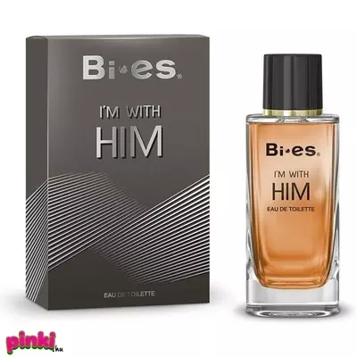 Bi-es eau de toilette bi-es i'm with him men férfi 100ml