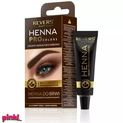 Revers henna - krémfesték szemöldök 15ml - barna 1db