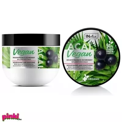 Revers Vegán Regeneráló és védő test testápoló természetes ACAI és bambusz kivonat 250ml