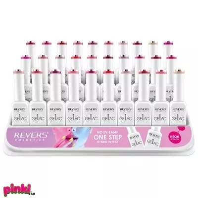 Revers One Step Gel Lac Körömlakk Szett 10 ml 30 db/tálca