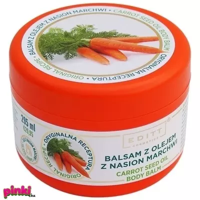 Editt Testápoló sárgarépamag olajjal 295 ml