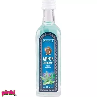 Editt Amfor Alkoholos Gyógynövényes Hűsítő Folyadék 60Ml - Editt (Kék)