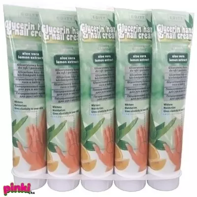 Editt kéz-és körömtápláló krém glicerines aloé vera kivonattal és citrommal 125ml-editt