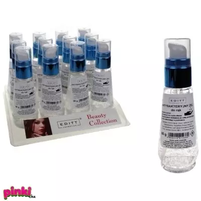 Editt kéztisztító zselé 60ml pumpás