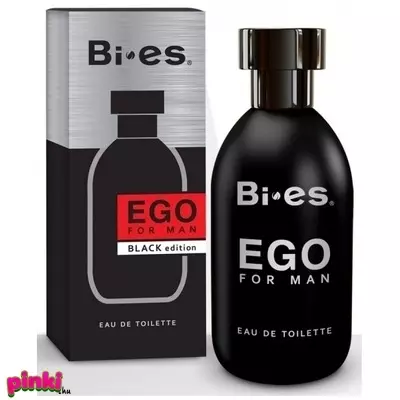Bi-es eau de toilette bi-es ego black men férfi 100 ml