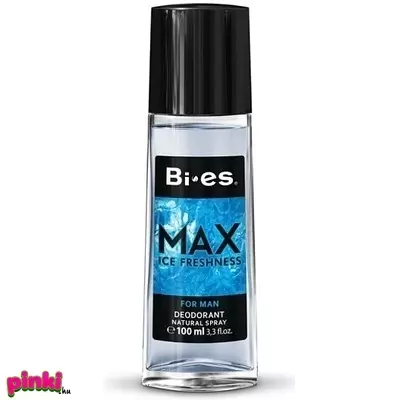 Bi-es parfüm/dezodor max ice freshness natural spray bi-es 100ml férfi