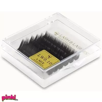 Lash & Lashes LW ívű műszempilla 6 soros 0,10mm 8-13mm mix