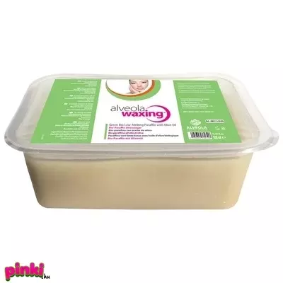 Alveola Waxing Paraffin Oliva olajjal arcra is 500ml