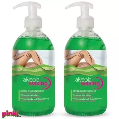 Alveola Waxing Nyugtató Zselé Világoszöld Gyantázás Után 2X300Ml