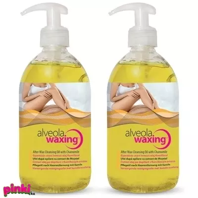 Alveola Waxing Gyantázás Utáni Lemosó Olaj Kamillával 2X300Ml