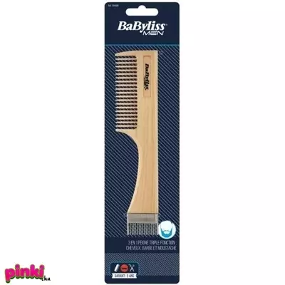 BaByliss 3 in 1 fésű hajhoz, szakállhoz, bajuszhoz