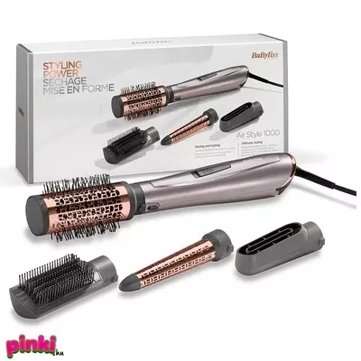 BaByliss Air Style Meleglevegős hajformázó 1000W, 4 kiegészítővel