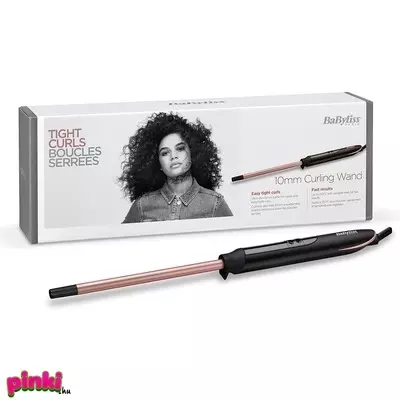 BaByliss Advanced Ceramic hajsütőpálca, 10mm, rosegold kivitel