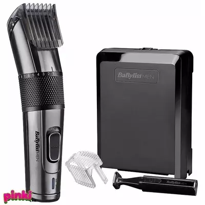 BaByliss Carbon Titanium vezeték/vezeték nélküli hajvágó ajándék trimmer