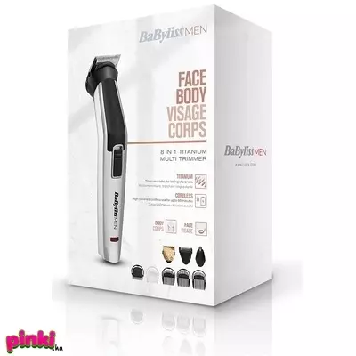 BaByliss 8 az 1-ben, arc és testszőrtelenítő készlet