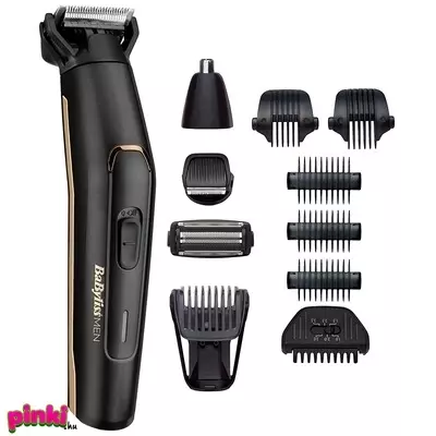 BaByliss 11 az 1-ben, arc és testszőrtelenítő készlet, fekete