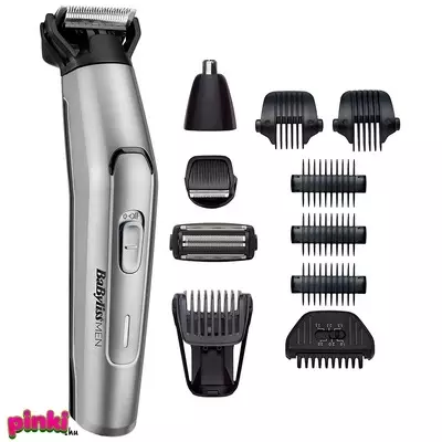 BaByliss 11 az 1-ben, arc és testszőrtelenítő készlet, szürke