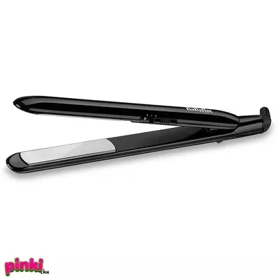 BaByliss Kerámia lapos hajvasaló 25x95mm fekete-szürke kivitel