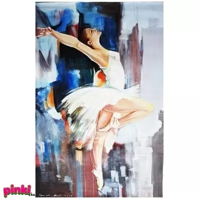 Elegáns balerina festmény 90*120cm