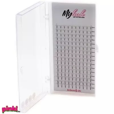 My lash 4D premade műszempilla 0.10-es vastagság C ív mix 16 soros