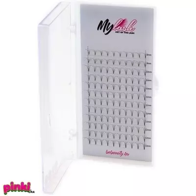 My lash 4D premade műszempilla 0.07-es vastagság C ív mix 12 soros