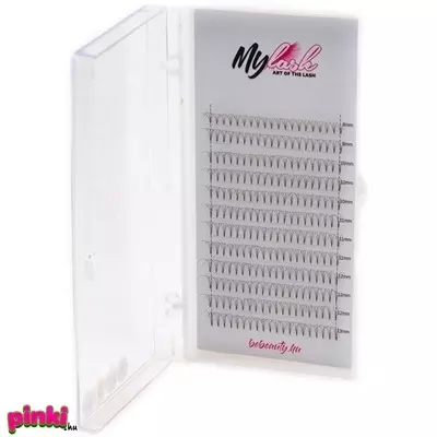 My lash 3D premade műszempilla 0.10-es vastagság C ív mix 12 soros