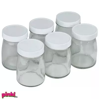 Cuisinart Joghurt és sajtkészítő géphez pohár szett (6x125 ml)