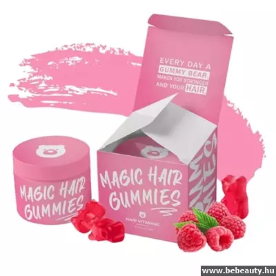 Magic Hair Gummies Hajvitamin 60 db gumivitamin/doboz