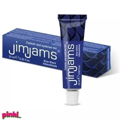 JimJams Beauty szempilla és szemöldökfesték KÉKESFEKETE 15ml