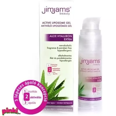JimJams Beauty ALOE HYALURON EXTRA Aktiváló liposzómás gél 30 ml