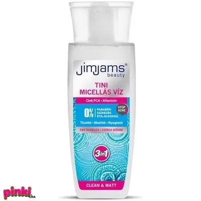 JimJams Beauty Tini Micellás arc-és sminklemosó 150 ml