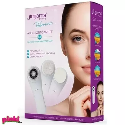 JimJams Beauty VIBRASONIC Arctisztító szett