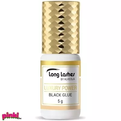 Long Lashes Luxury Power Black műszempilla ragasztó 5g