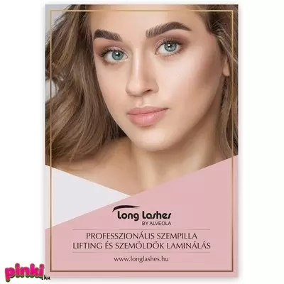 Long Lashes Plakát Szempilla Lifting és Szemöldök Laminálás