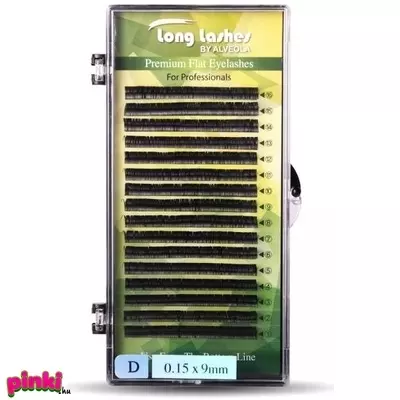 Long Lashes Flat pilla D / 0,15 - 9mm