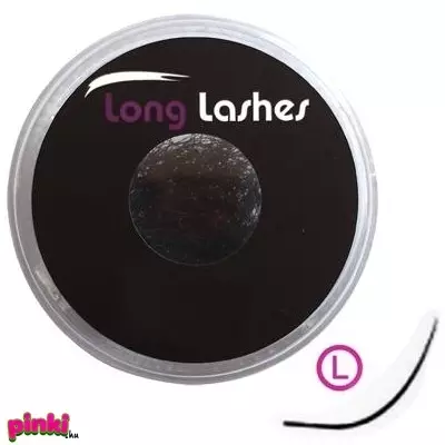 Long Lashes szempilla fekete L / 0,20-9mm-0,5g