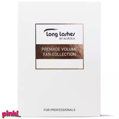 Long Lashes 4D Premium Premade Volume Fans műszempilla D/0,07 8-9-10-11-12mm
