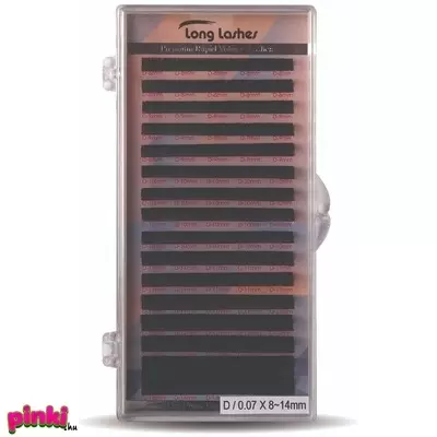 Long Lashes Premium Rapid Volume pilla D/0,07-8-9-10-11-12-13-14mm