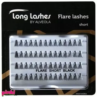 Long Lashes tincses műszempilla Short