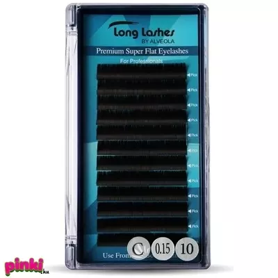 Long Lashes Premium Super Flat Műszempilla C / 0,15 - 10mm