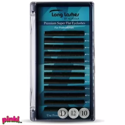 Long Lashes Premium Super Flat Műszempilla C / 0,2 - 10mm