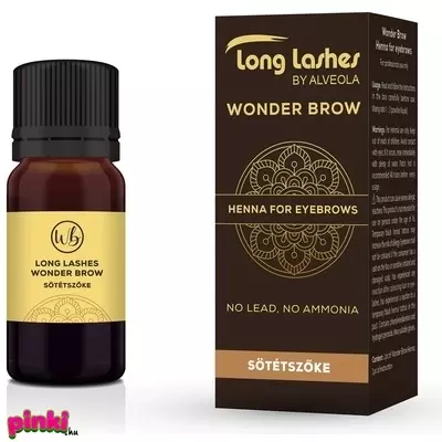 Long Lashes Wonderbrow Henna Szemöldökfesték  Sötétszőke 4g