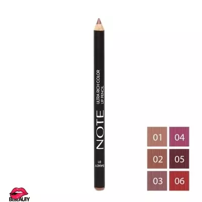 NOTE ultra rich color szájkontúr ceruza homok 01