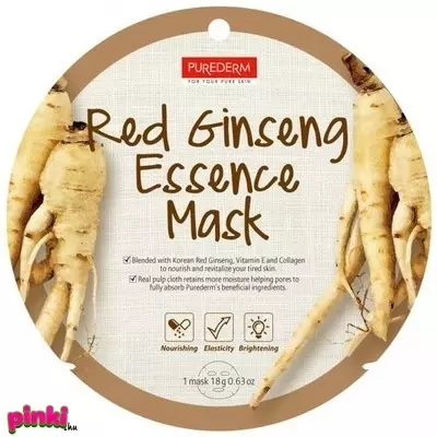 PureDerm Ginseng maszk circle