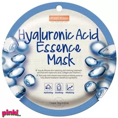 PureDerm Hialuron maszk circle