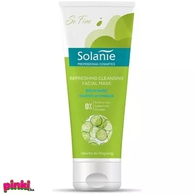 Solanie Bőrfrissítő tisztító arcmaszk 125ml