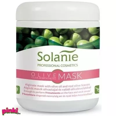 Solanie Alginát Oliva bőrfiatalító maszk – tégelyes