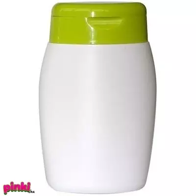 Alveola Flakon fehér, zöld kupakkal 100ml