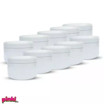 Alveola Tégely 30 ml fehér műa 10 db/csom.