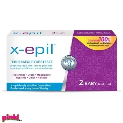 X-Epil Terhességi gyorsteszt csíkok 2db